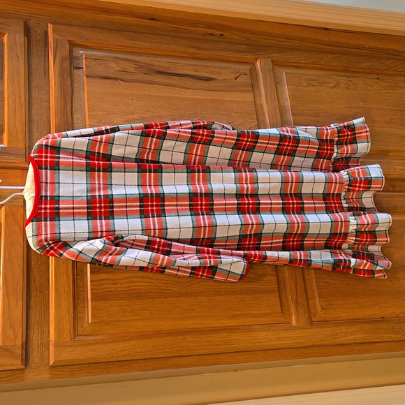 Girl's Carter's Plaid Christmas Granny Nightgown - Picture 7 of 13